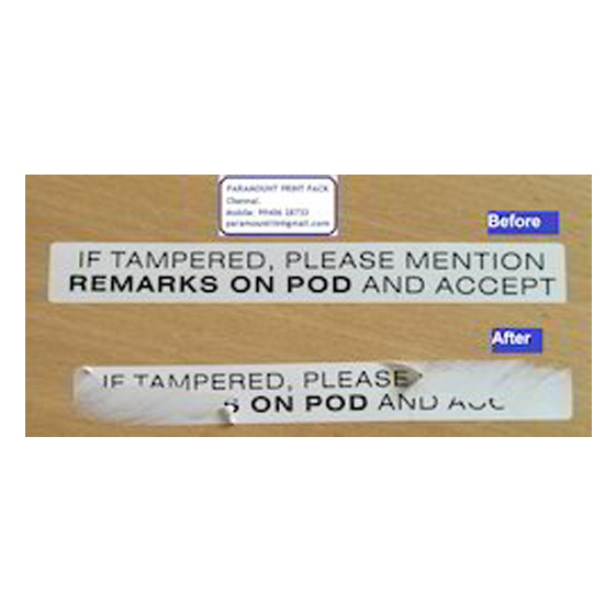 Temperred Proff Sticker